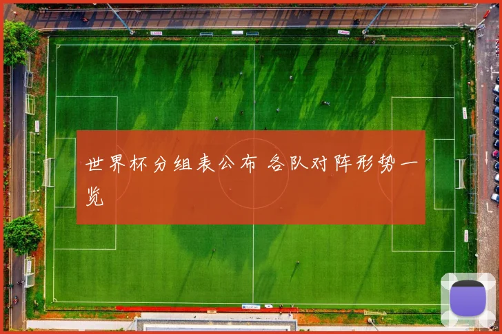 世界杯分组表公布 各队对阵形势一览