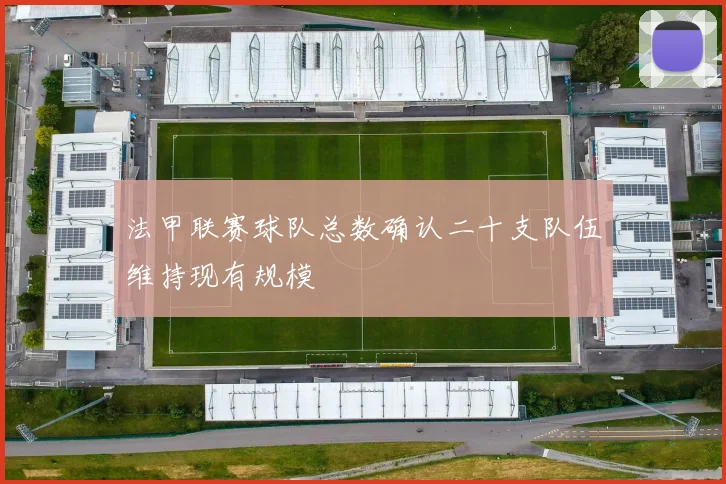 法甲联赛球队总数确认二十支队伍维持现有规模